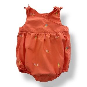 Gymboree | Ice Cream Bubble Romper (6-12 mos) 🍦